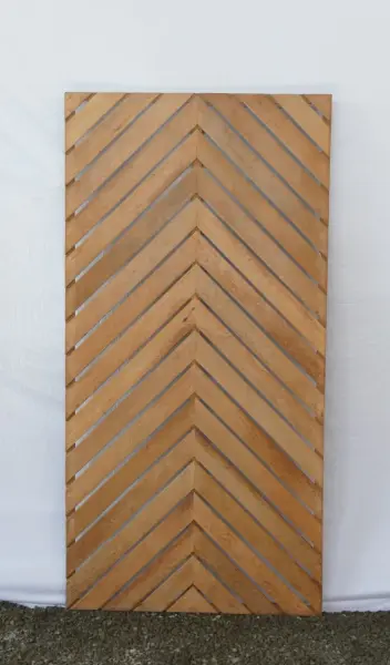 Product image 11 of the product “Coconut wood fence, model Heringbone, 90 x 180 cm height, natural. ”